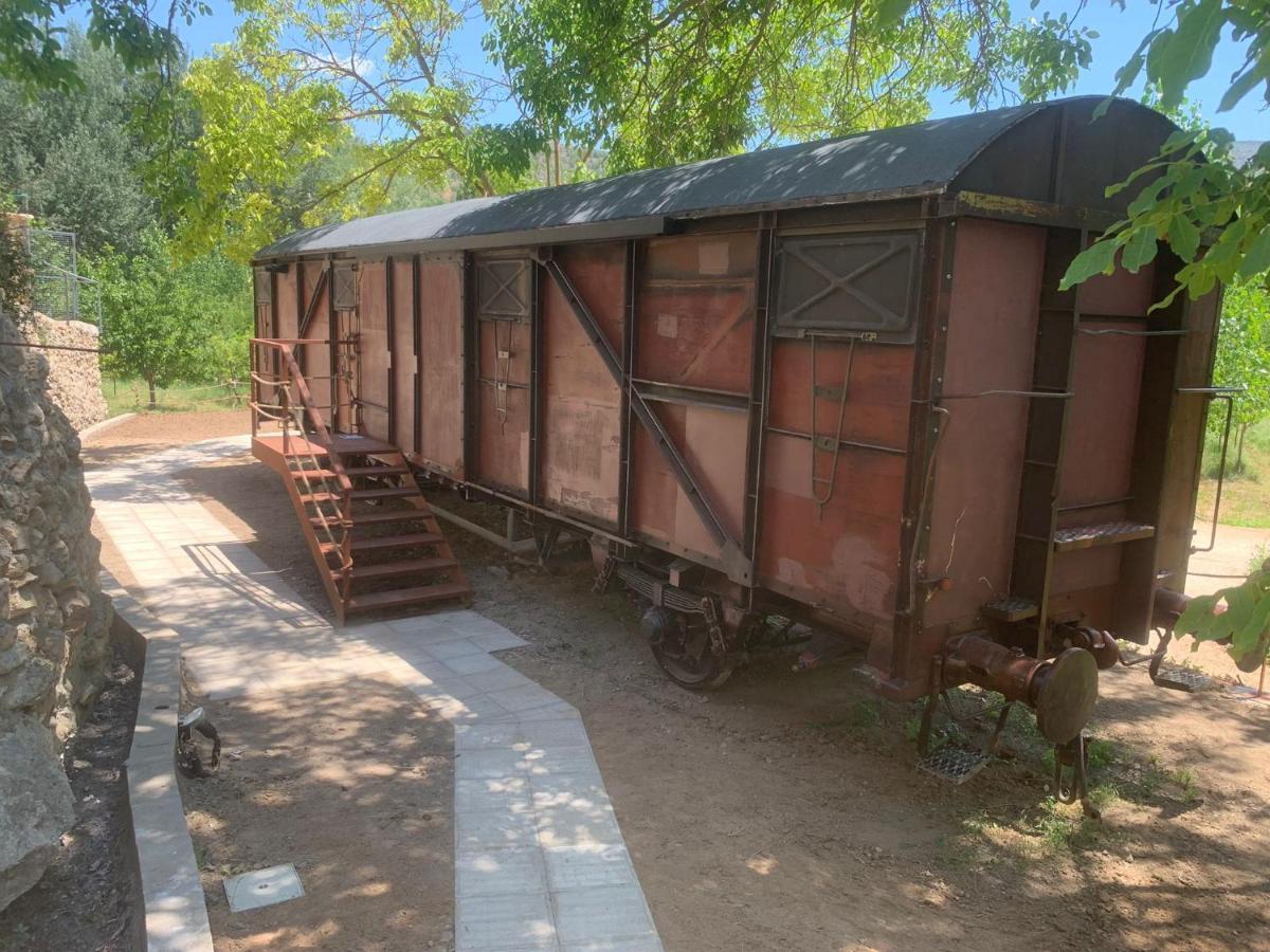 Vagón Orient Express Casas Altas Exterior foto