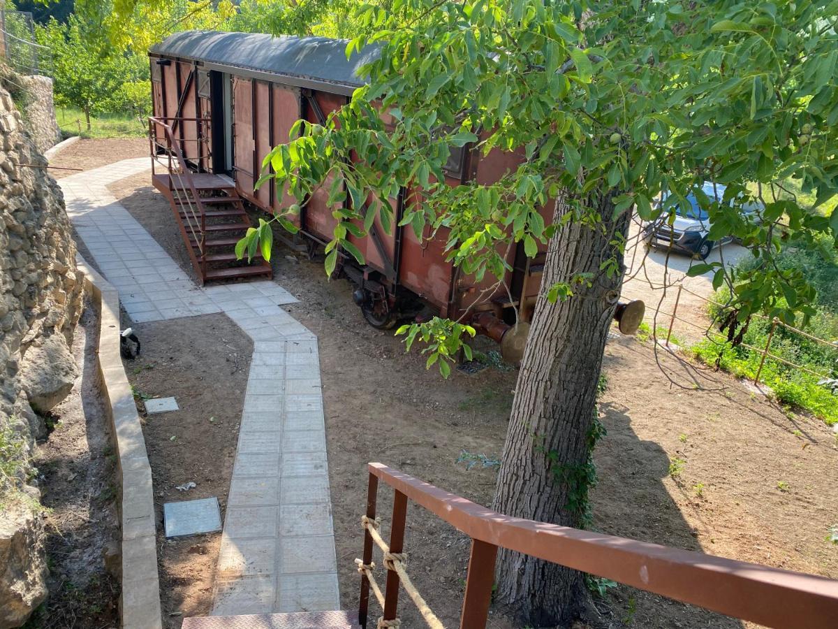 Vagón Orient Express Casas Altas Exterior foto