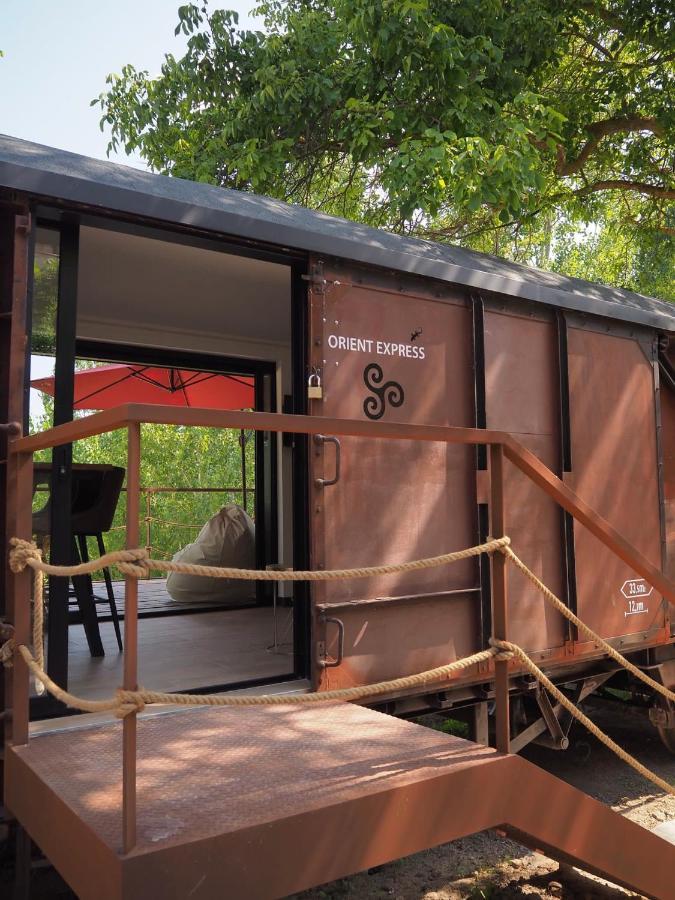 Vagón Orient Express Casas Altas Exterior foto